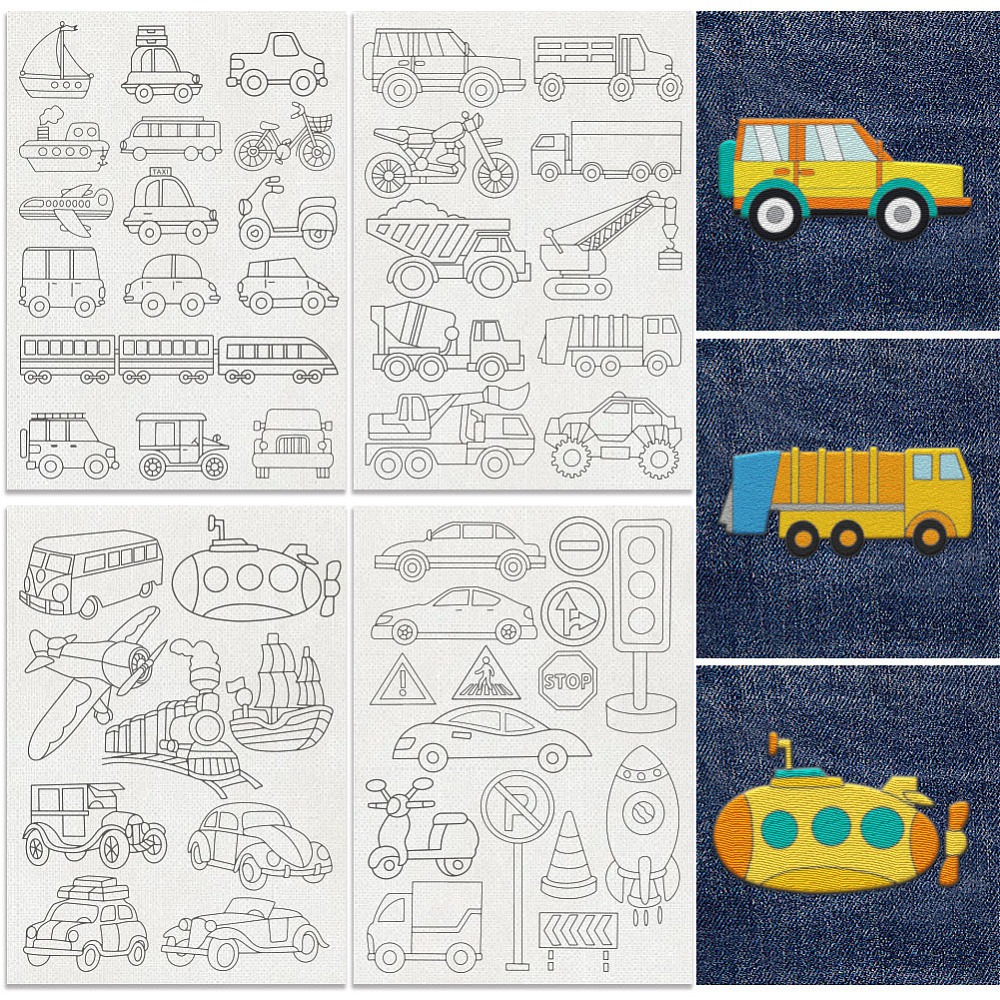 Embroidery Cloth - 50 szt. Stabilizator do haftowania z