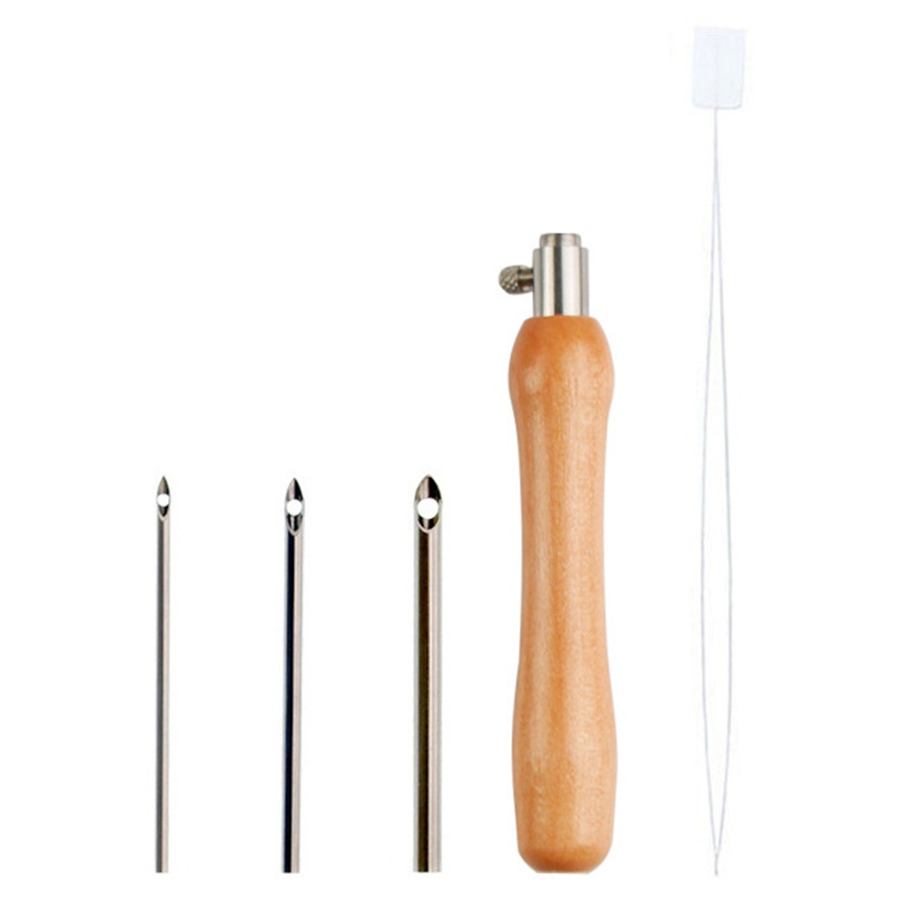 Punch Needle Handle - Zestaw 5 szt. igieł do haftowania
