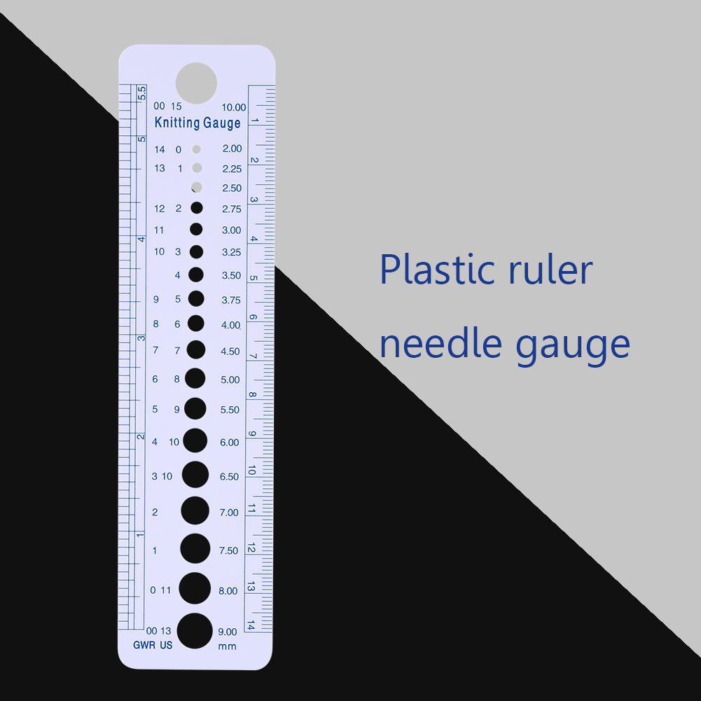 Embroidery Needles - Linijka do patchworku, plastikowa linijka do
