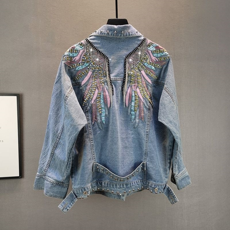 Embroidery Jeans - Nowa jesienna kolekcja 2026: Damska kurtka