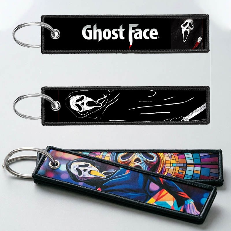 Embroidery Frame - Brelok GHOST FACE dla kobiet i