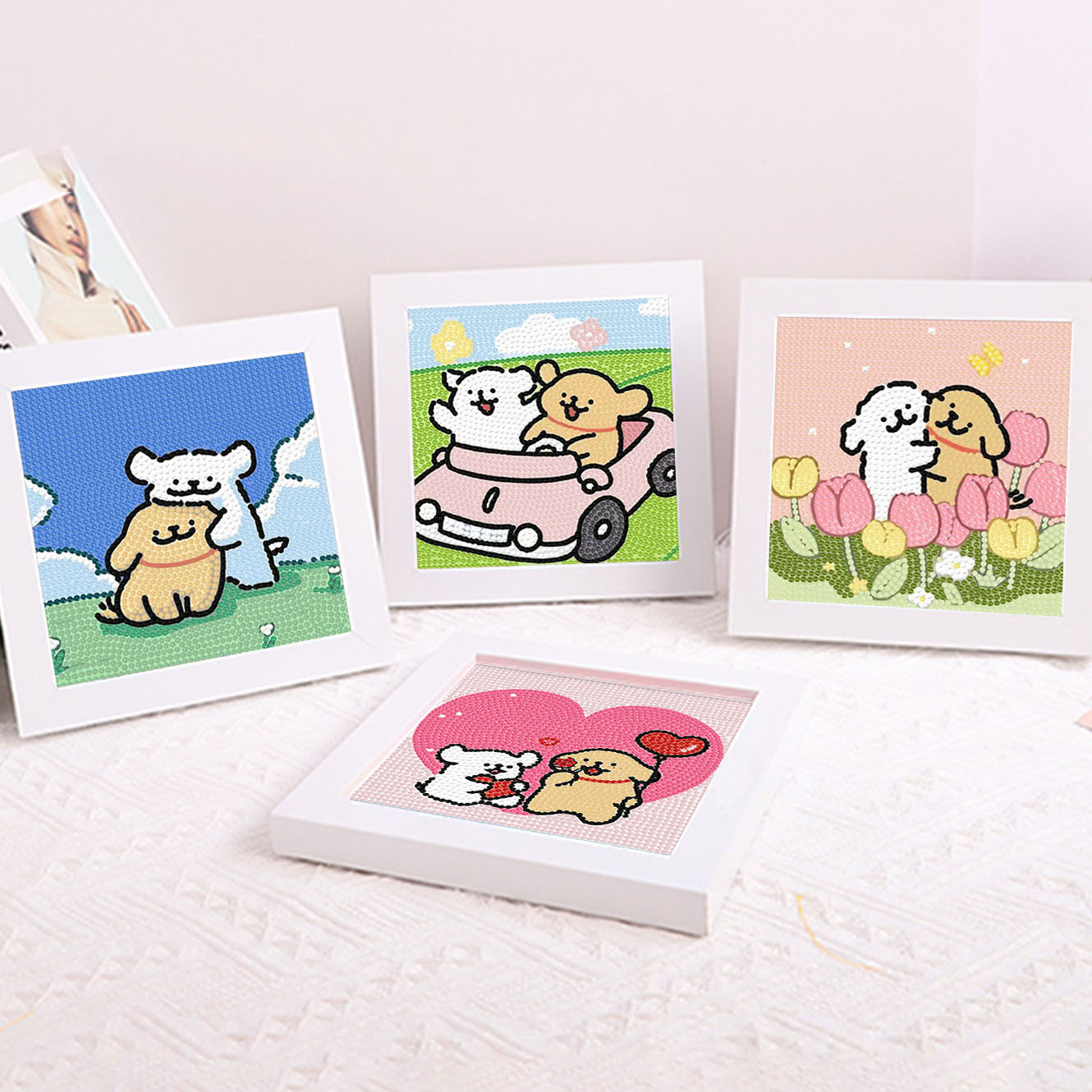 Embroidery Frame - Zestaw do haftu krzyżykowego 5D DIY: