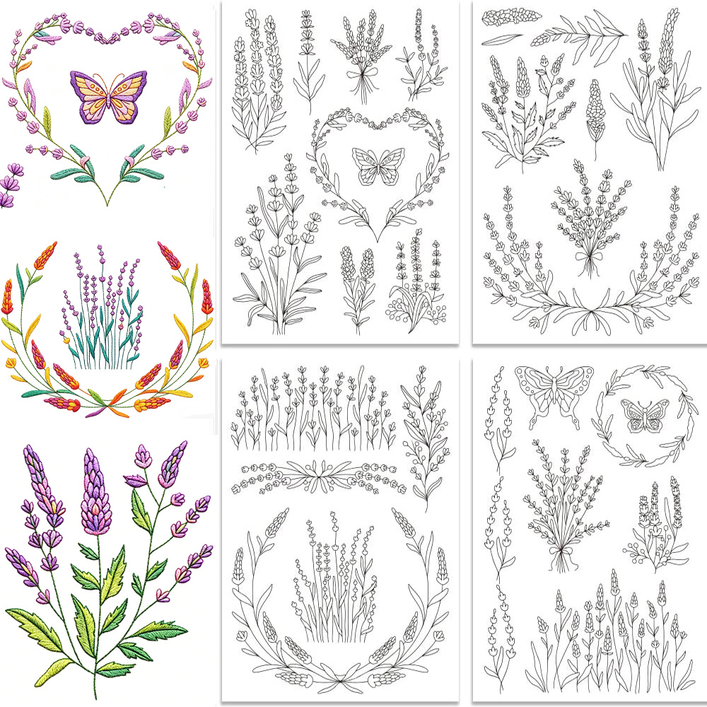 Embroidery Meaning - Wzory do haftowania metodą stick and