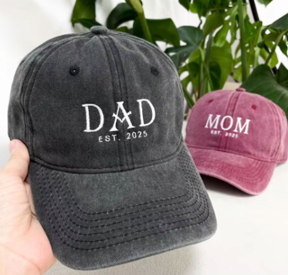 Embroidery Cap - Spersonalizowane czapki z daszkiem z haftem