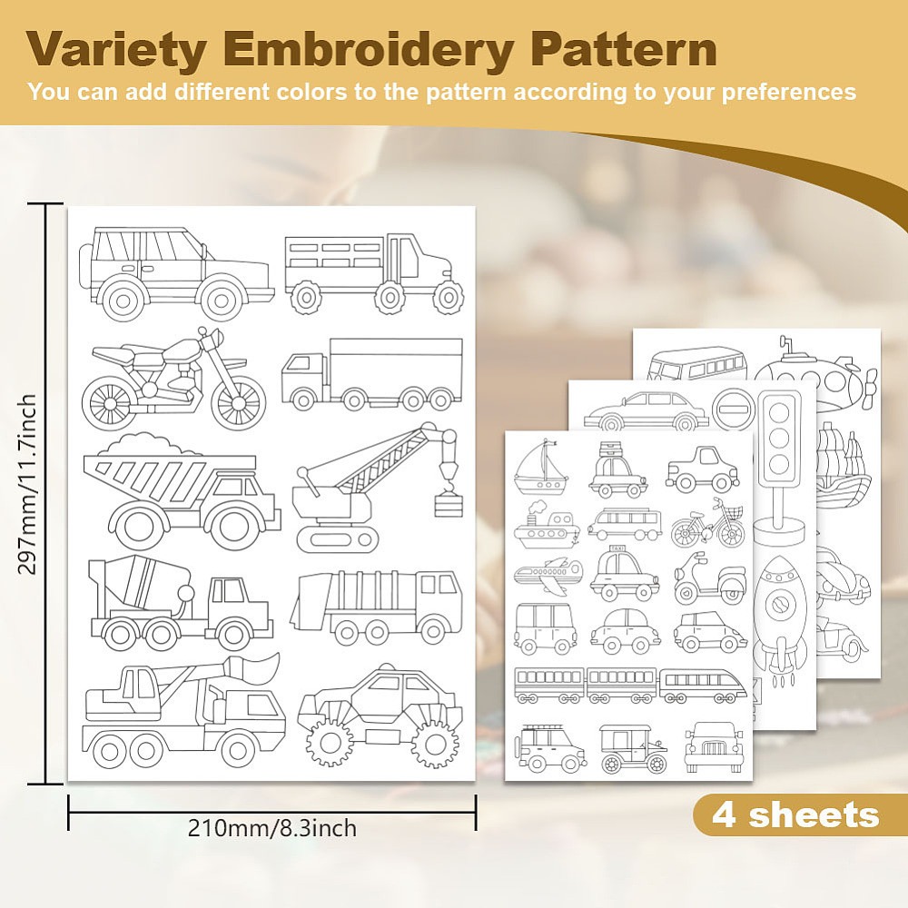 50 szt. Stabilizator do haftow – Embroidery Cloth recenzja i cena