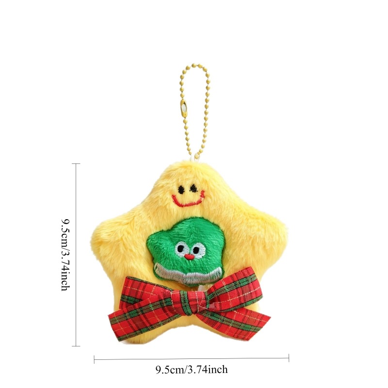 3-pak pluszowych haftowanych o – Embroidery Xmas recenzja i cena