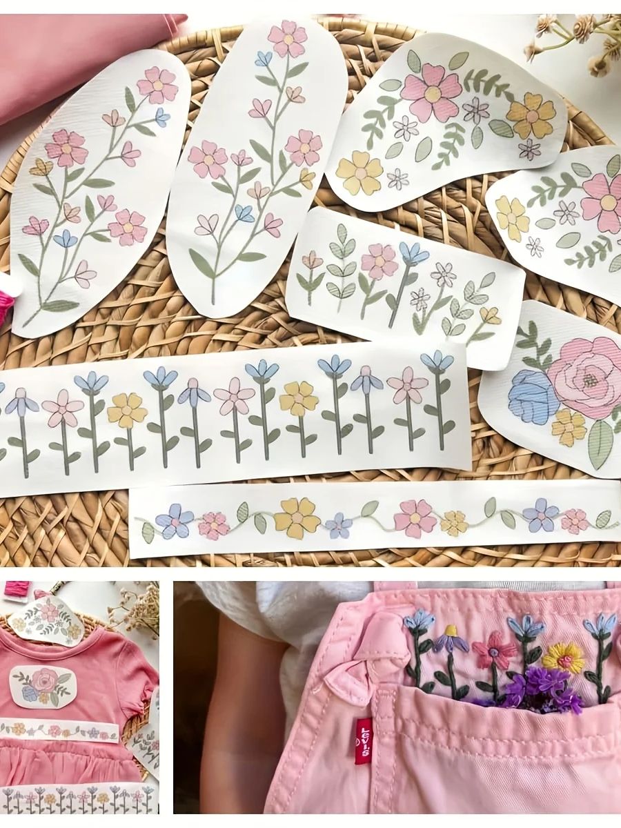 1 Zestaw 8 szt. Kolorowych sta – Embroidery Meaning recenzja i cena