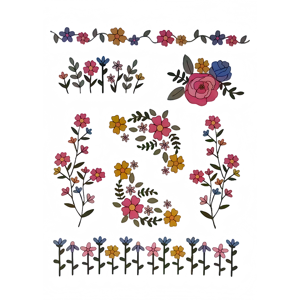1 Zestaw 8 szt. Kolorowych sta – Embroidery Meaning recenzja i cena