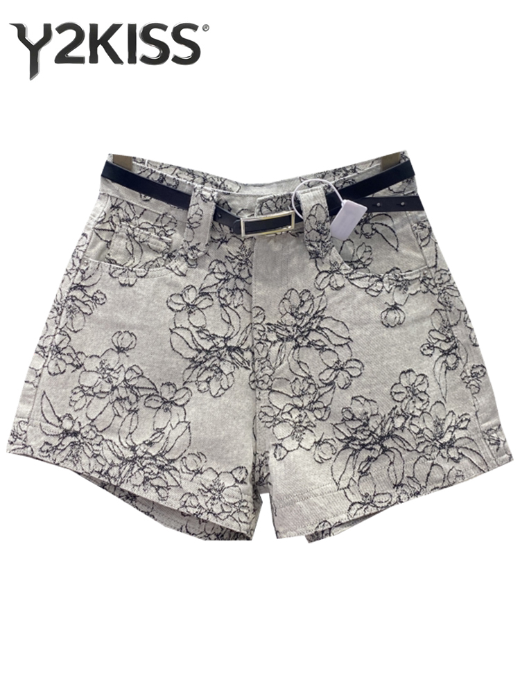 Damskie dżinsowe szorty z haft – Embroidery Jeans recenzja i cena