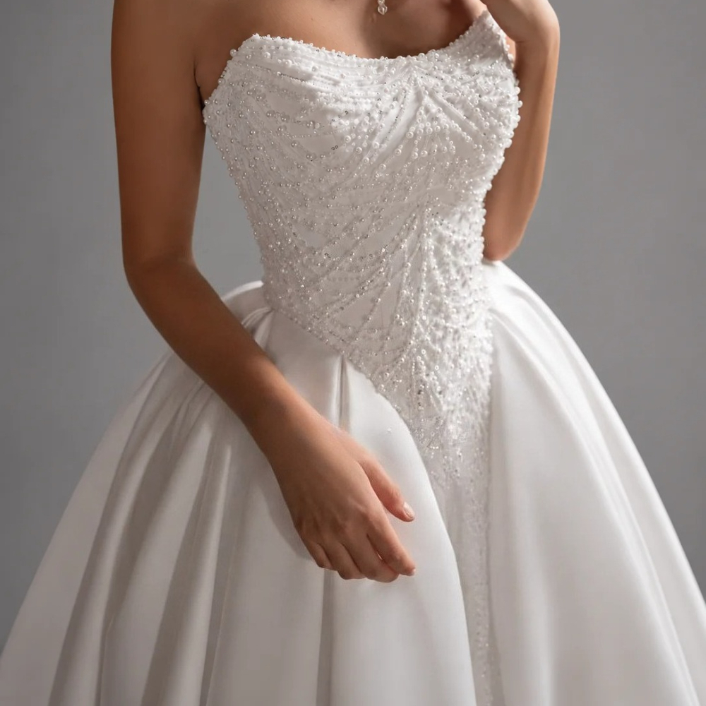 Elegancka suknia ślubna na zam – Embroidery Online Designs recenzja i cena