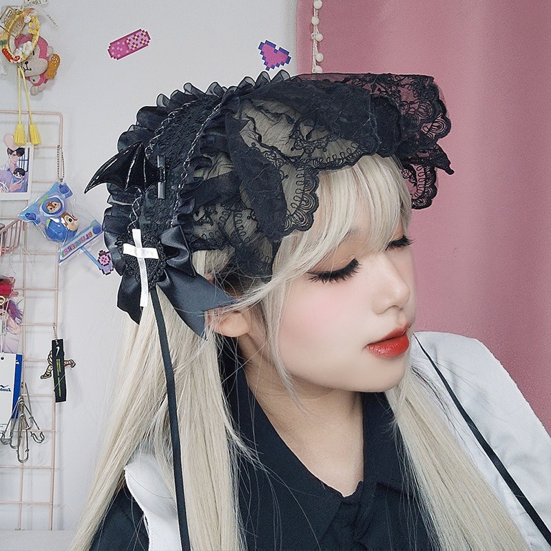 Cosplay Anime Gothic Lolita po – Embroidery Hooping recenzja i cena