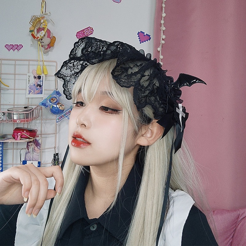 Cosplay Anime Gothic Lolita po – Embroidery Hooping recenzja i cena
