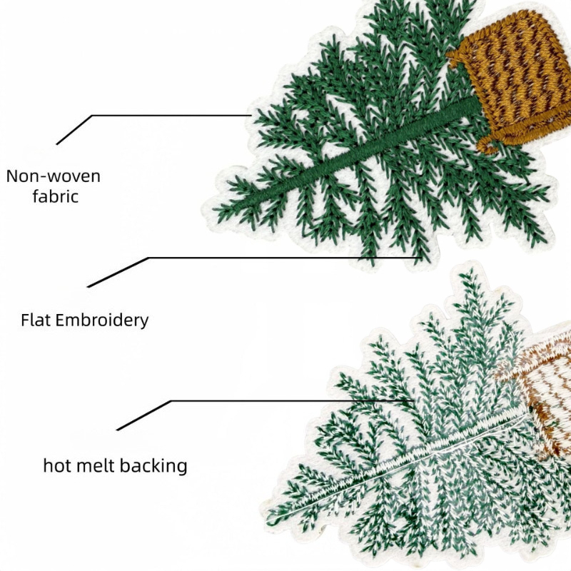 Vintage świąteczna naszywka do – Embroidery Xmas recenzja i cena