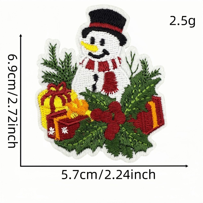 Vintage świąteczna naszywka do – Embroidery Xmas recenzja i cena