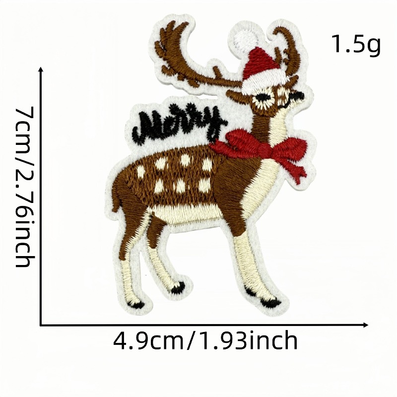 Vintage świąteczna naszywka do – Embroidery Xmas recenzja i cena