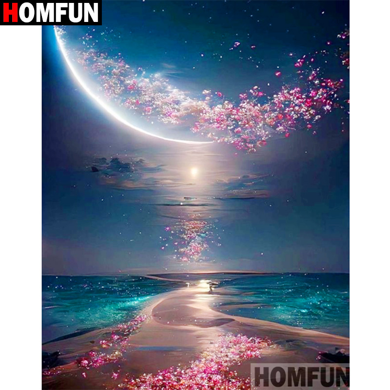 HOMFUN 5D wzór diamentowy Rhin – Embroidery Cross Stitch Patterns recenzja i cena