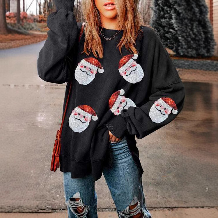 Świąteczny sweter z okrągłym d – Embroidery Online Designs recenzja i cena