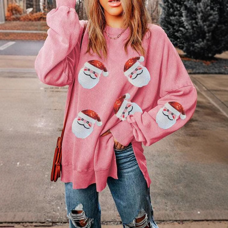 Świąteczny sweter z okrągłym d – Embroidery Online Designs recenzja i cena