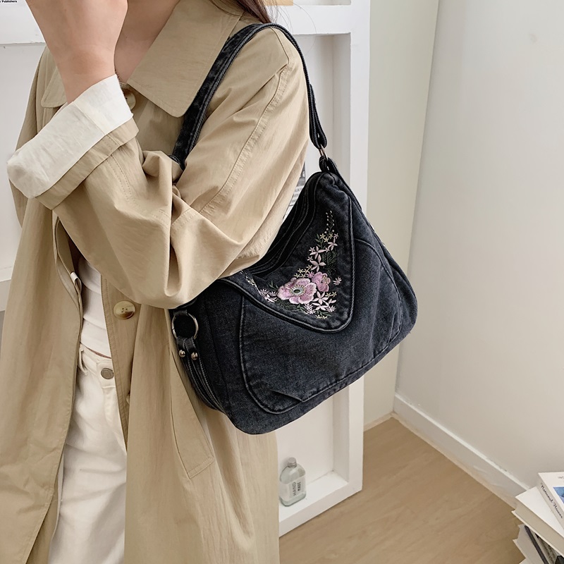 Torebka na ramię w stylu vinta – Embroidery Jeans recenzja i cena