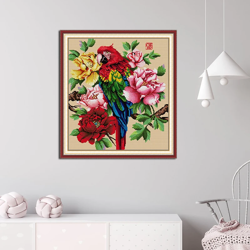 Joy Sunday Beautiful Parrot Pa – Embroidery Meaning recenzja i cena