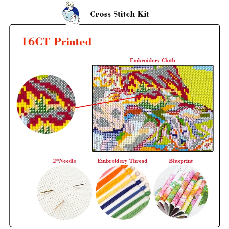 Joy Sunday Beautiful Parrot Pa – Embroidery Meaning recenzja i cena