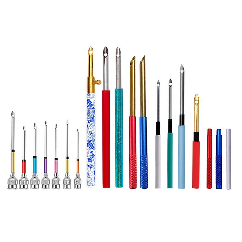 1-17 sztuk zestaw narzędzi do  – Punch Needle Handle recenzja i cena