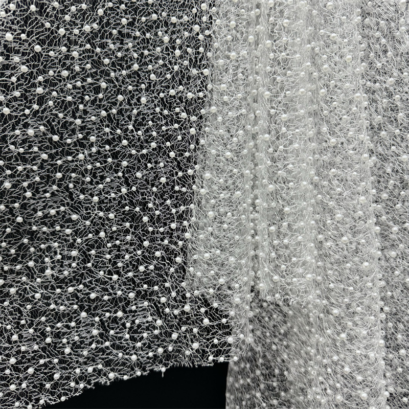 1 jard 130 cm szeroka biała ko – Embroidery Beads recenzja i cena