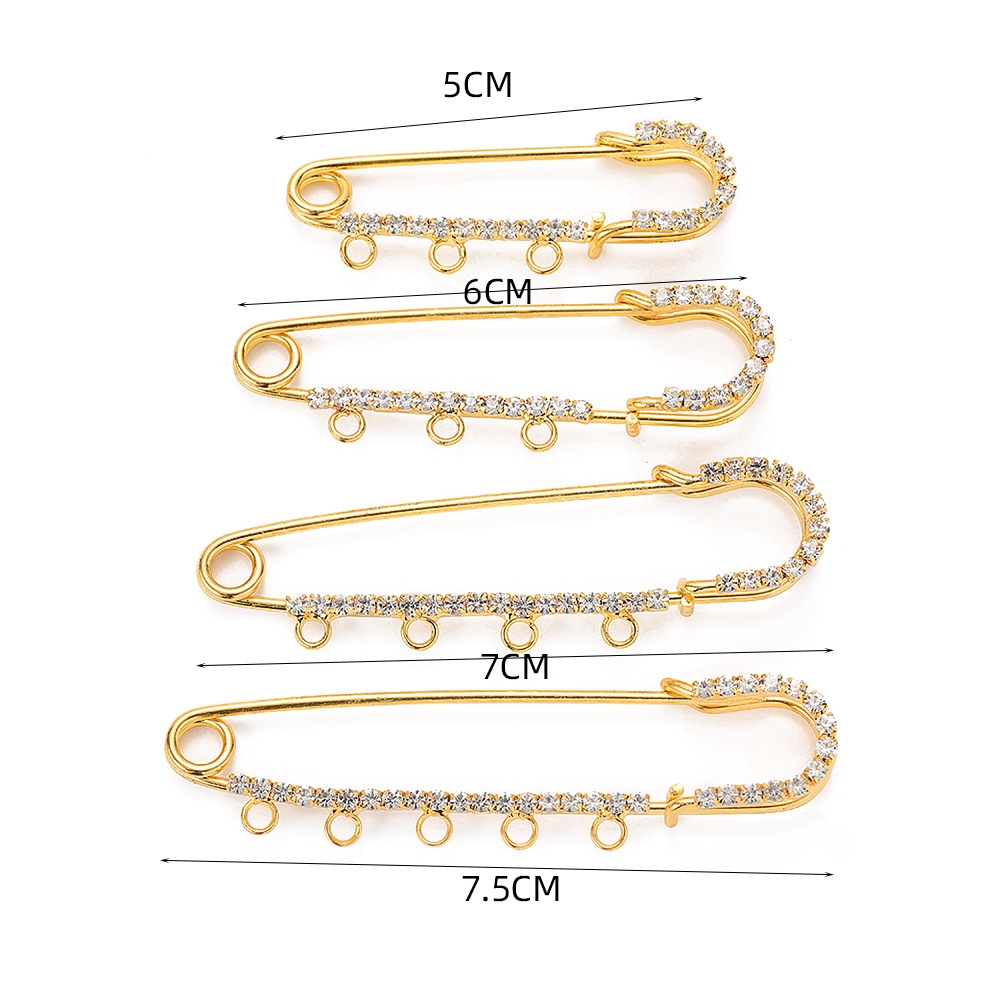 5 szt. Ozdobne agrafki z dżeta – Embroidery Simple recenzja i cena