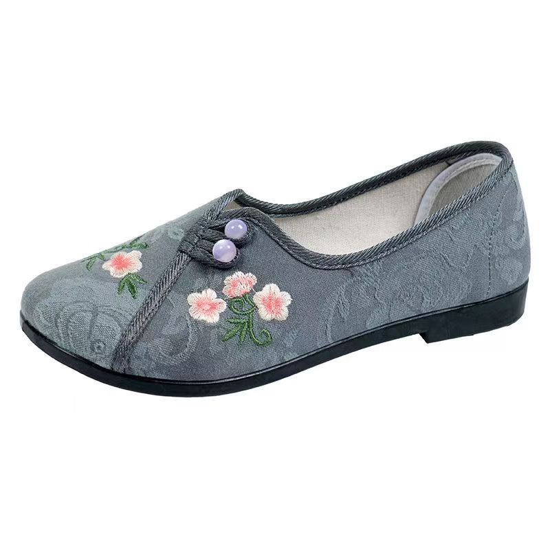 Damskie buty w stylu chińskim  – Embroidery Cloth recenzja i cena