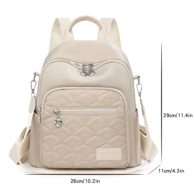 Damski plecak na co dzień, tor – Embroidery Simple recenzja i cena
