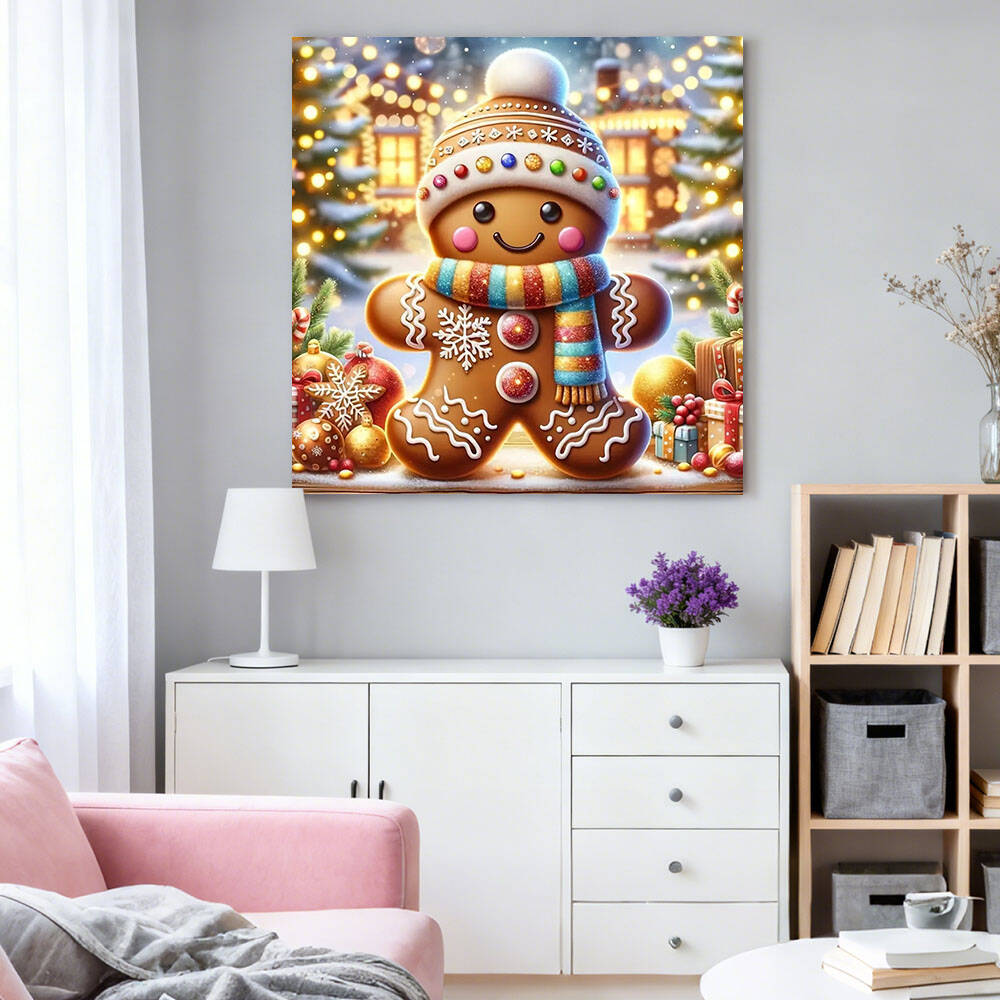 HUACAN Pełne zestawy do haftu  – Embroidery Xmas recenzja i cena