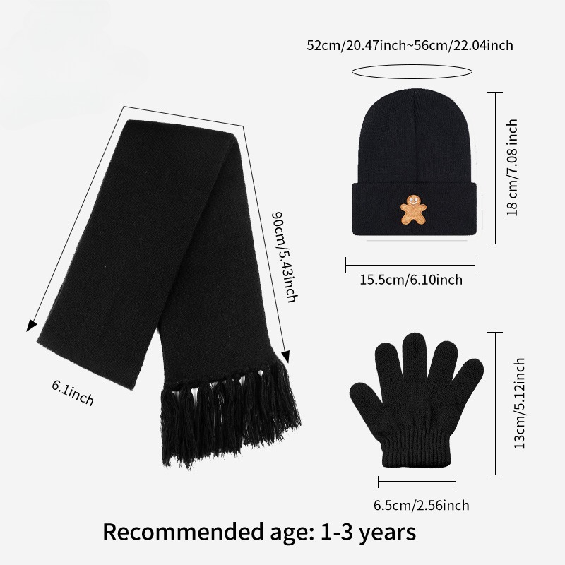Miękki, dzianinowy zestaw 3-cz – Embroidery Xmas recenzja i cena