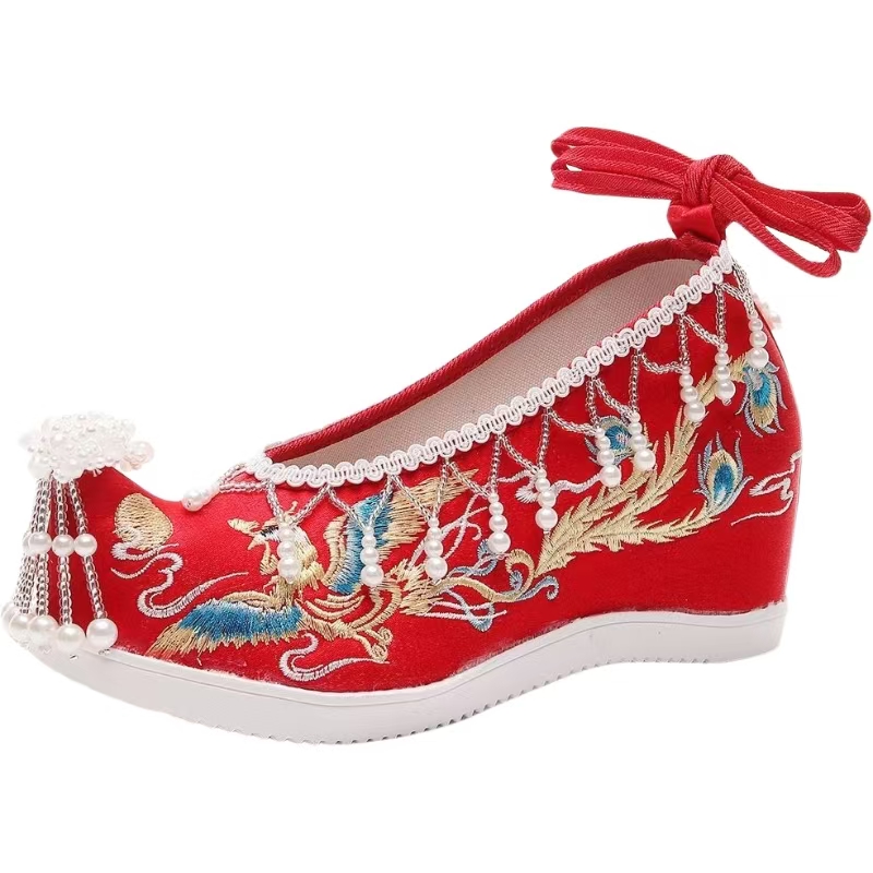 Damskie Nowe Czerwone Haftowan – Embroidery Beads recenzja i cena