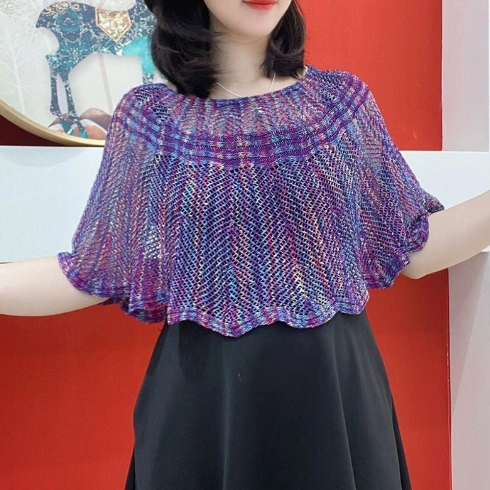 Szydełkowy szal w stylu pulowe – Embroidery Simple recenzja i cena