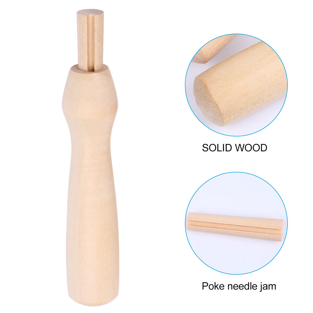 10 szt. drewnianych uchwytów d – Punch Needle Handle recenzja i cena