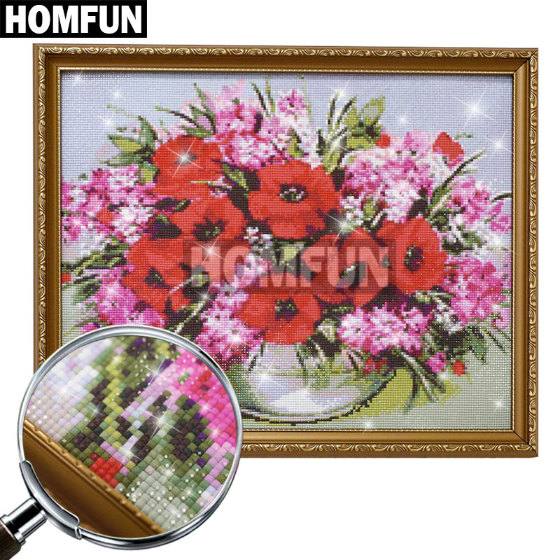HOMFUN 5D wzór diamentowy obra – Embroidery Cross Stitch Patterns recenzja i cena