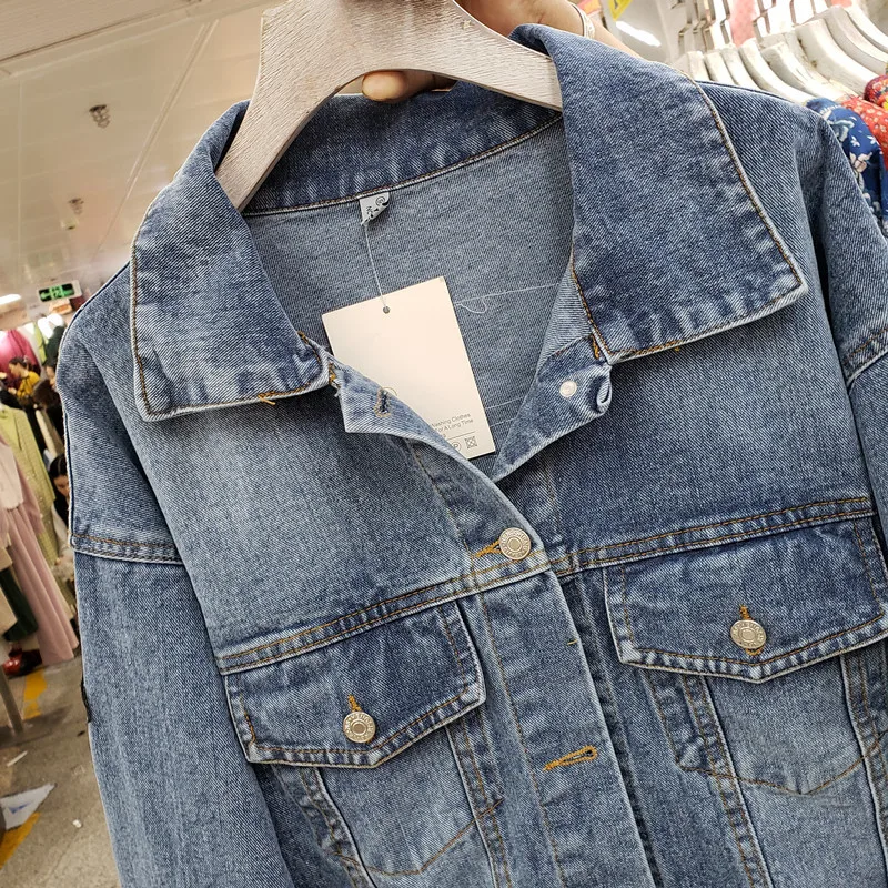 Damska kurtka jeansowa w stylu – Embroidery Jeans recenzja i cena